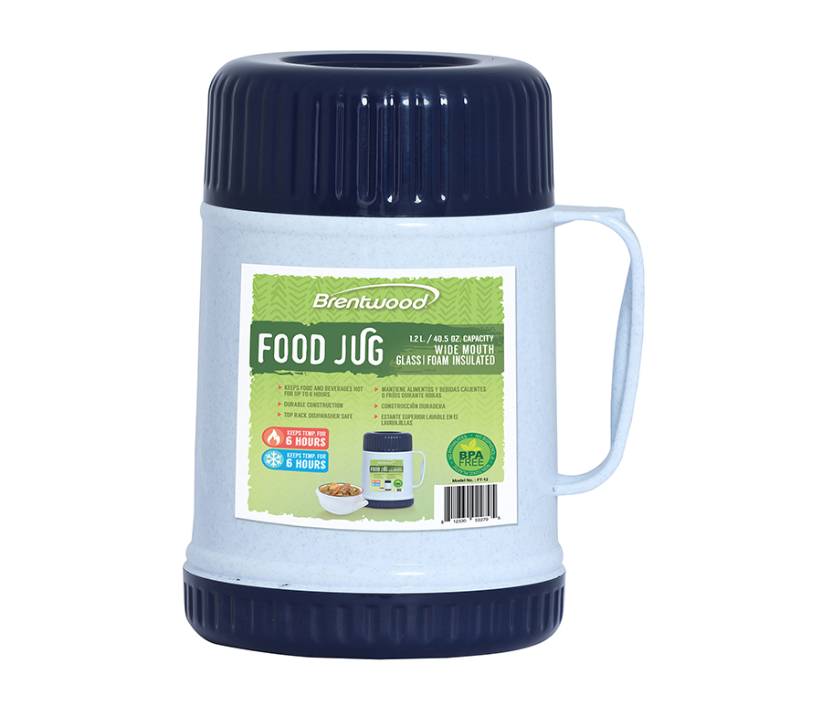 1.2L Wide Mouth Jug Food Thermos – Homemax
